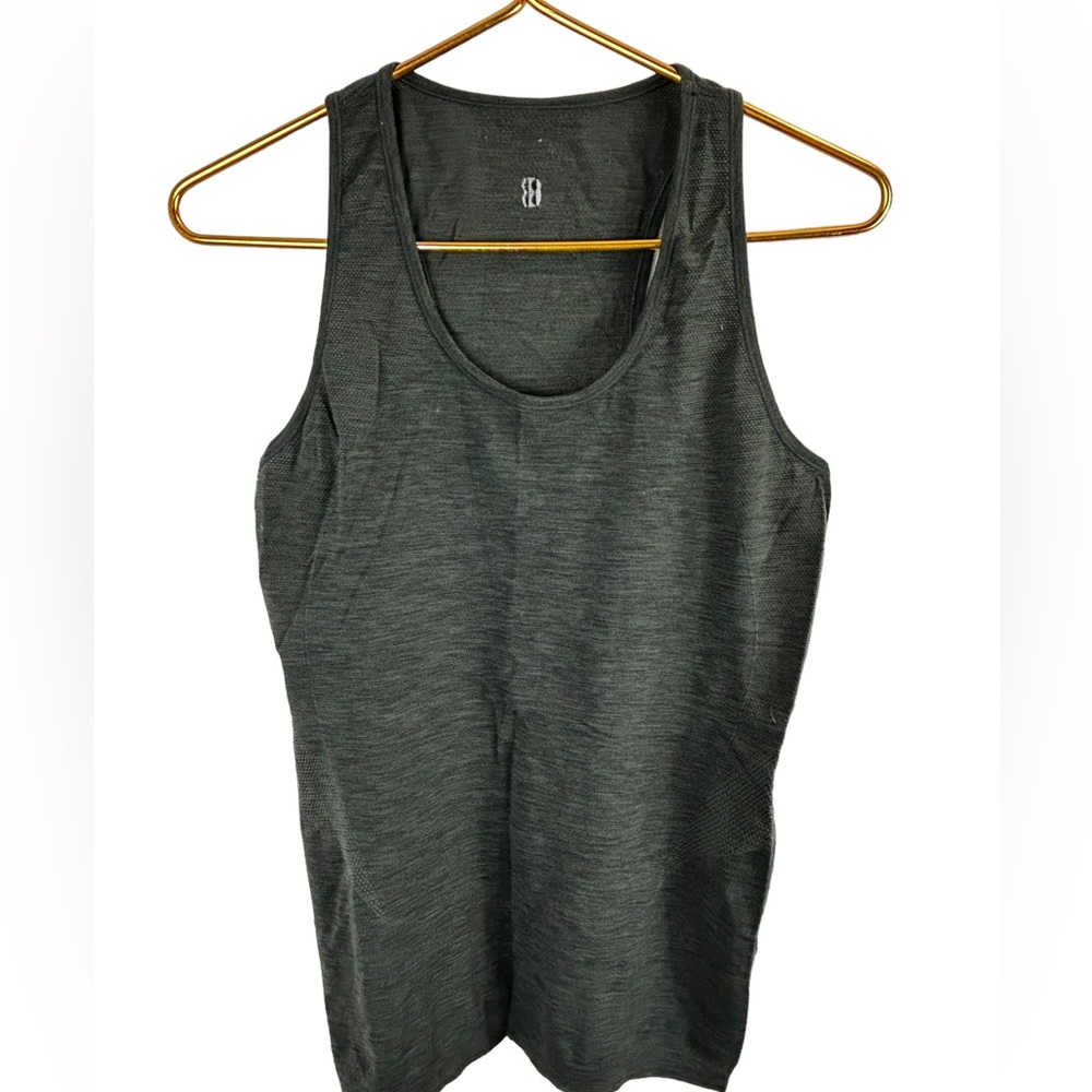 Sweaty Betty Athlete Seamless Workout Tank Olive Green Size Large